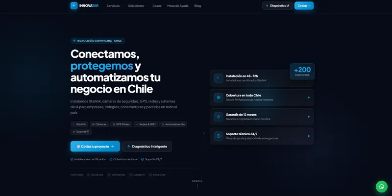 Sitio web de Innovatar