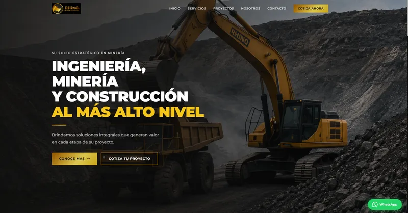 Sitio web de RHINO SpA